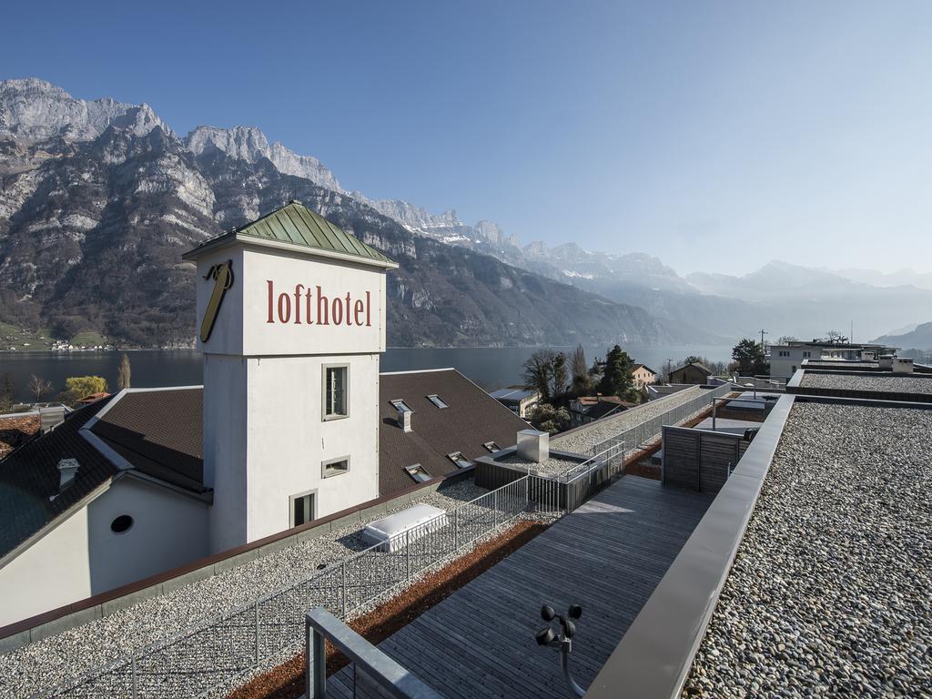 lofthotel Walensee Murg Buitenkant foto
